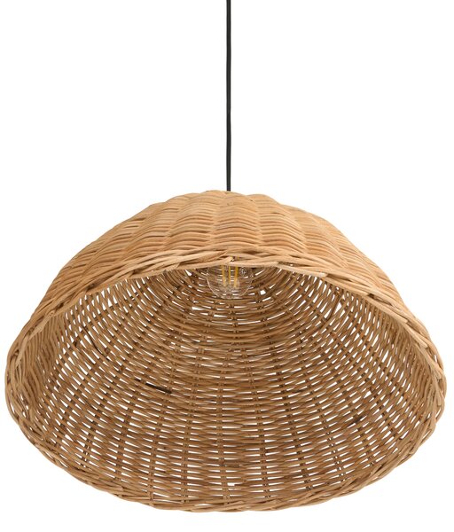 Függőlámpa BENGO Rattan Természetes