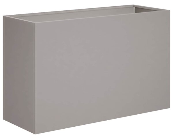 Kerti cserép 2 db Rozsdás 80 x 30 x 40 cm Időjárásálló Acél