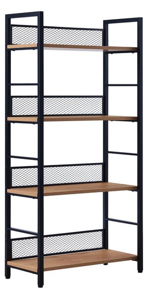 Regál Kuomintang 1 (tölgy + fekete)
