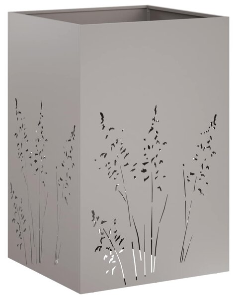 Kerti cserép Rozsdás 50 x 50 x 75 cm Időjárásálló Acél