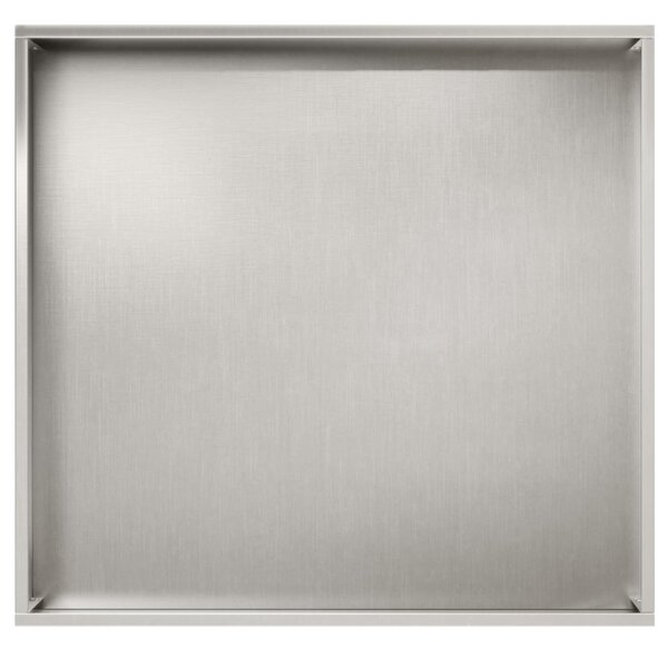 Kerti cserép Ezüst 50 x 50 x 75 cm Rozsdamentes Acél