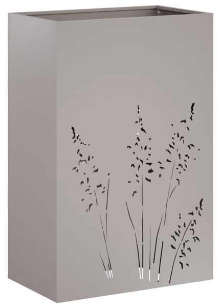 Kerti cserép Rozsdás 50 x 30 x 75 cm Időjárásálló Acél