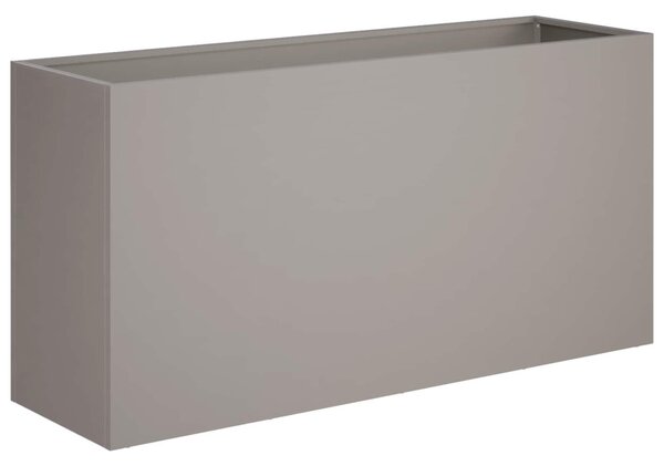 Kerti cserép Rozsdás 100 x 30 x 40 cm Időjárásálló Acél