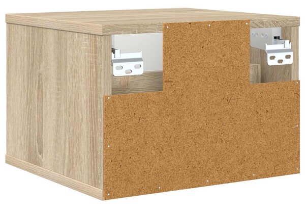 Fali éjjeli szekrény RAALTE 2 db Sonoma Tölgy 36 x 33 x 25 cm