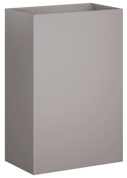 Kerti cserép 2 db Rozsdás 40 x 30 x 75 cm Időjárásálló Acél