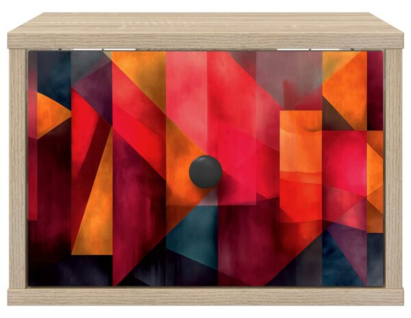 Fali éjjeli szekrény HEESCH 2 db Sonoma Tölgy 36 x 33 x 25 cm
