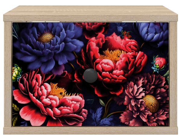 Fali éjjeli szekrény KIEL 2 db Sonoma Tölgy 36 x 33 x 25 cm