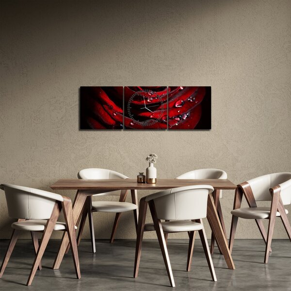 Kép - Rózsa részlete (órával) (90x30 cm)