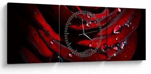Kép - Rózsa részlete (órával) (90x30 cm)