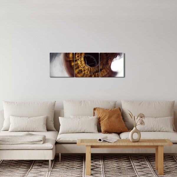 Kép - Szem (órával) (90x30 cm)