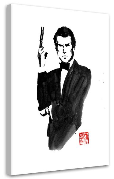 Gario Vászonkép James Bond - Péchane Méret: 40 x 60 cm