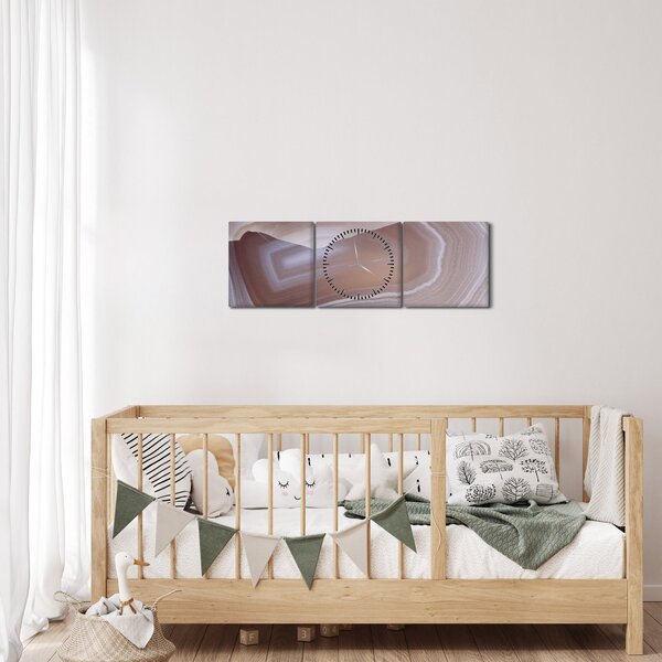 Kép - Márvány achát (órával) (90x30 cm)