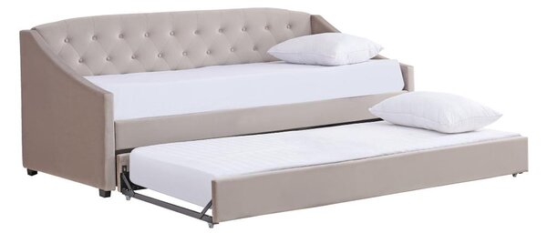 Széthúzható ágy 90 cm Asesorar (barnaszürke)