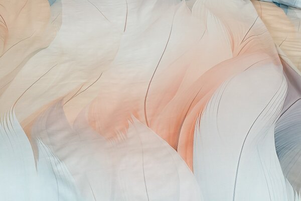 Glamonde luxus pamut ágyneműhuzat Glen cipzárral 140×200 cm