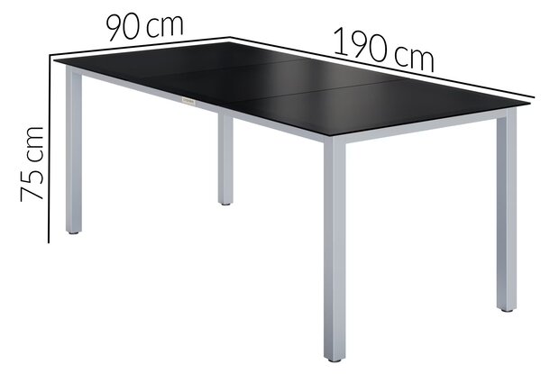 Deuba Alumínium garnitúra Alu 1+8 - ezüst