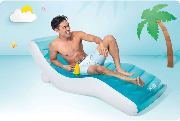 Intex 191x99cm felfújható Matrac (56874EU) - kék