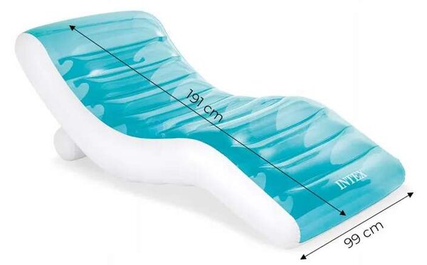 Intex 191x99cm felfújható Matrac (56874EU) - kék