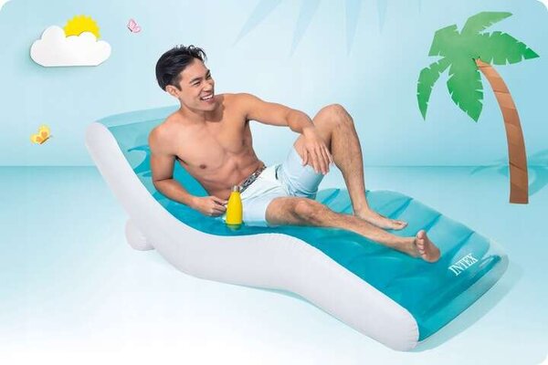 Intex 191x99cm felfújható Matrac (56874EU) - kék