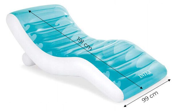 Intex 191x99cm felfújható Matrac (56874EU) - kék
