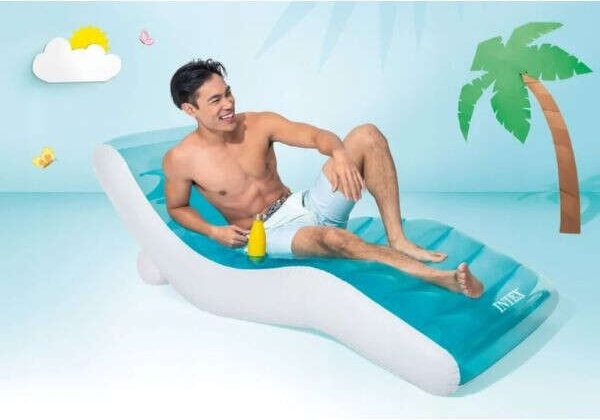 Intex 191x99cm felfújható Matrac (56874EU) - kék