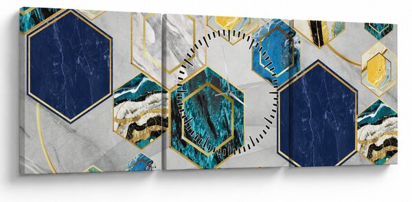 Kép - Márvány kompozíció (órával) (90x30 cm)