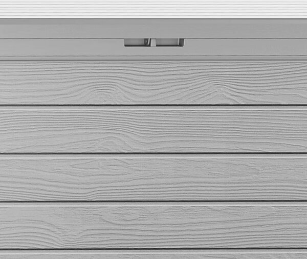 Deuba Woody 280 L tárolódoboz - szürke