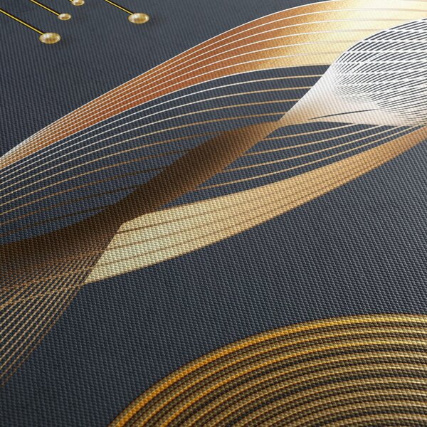 Kép - Grafika szarvassal (150x105 cm)