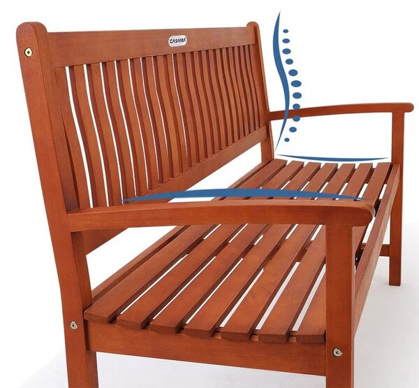 Deuba Maxima kerti pad 152 cm - eukaliptusz