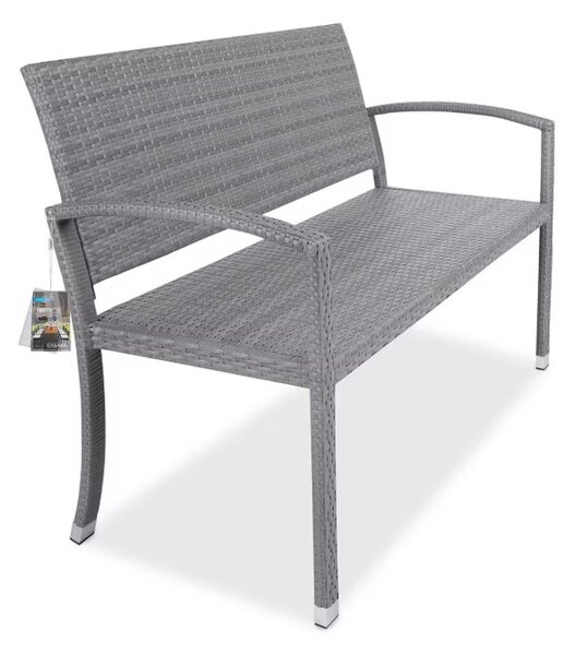 Deuba Kerti rattan pad - szürke