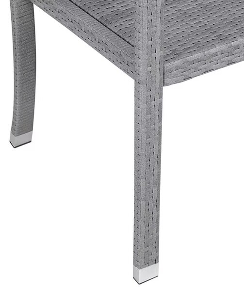 Deuba Kerti rattan pad - szürke