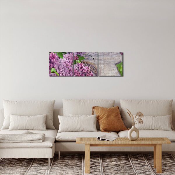 Kép - Orgona (órával) (90x30 cm)