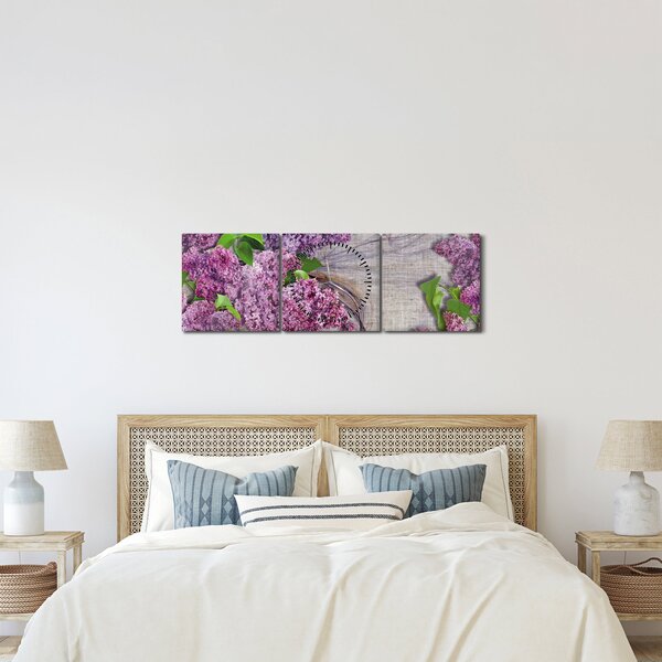 Kép - Orgona (órával) (90x30 cm)