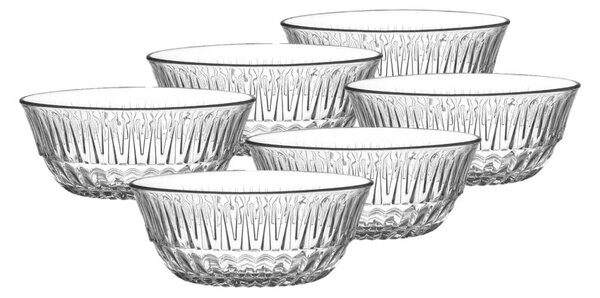 Üveg tálka szett 6 db-os 0.345 l – Hermia
