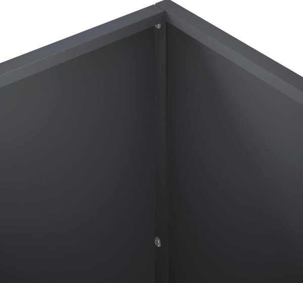 Kerti cserép Antracitszürke 100 x 30 x 40 cm