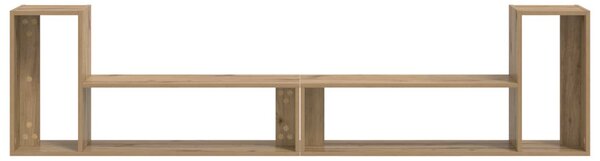 TV szekrény 100 x 30 x 50 cm Kézműves Tölgy Szerelt Fa