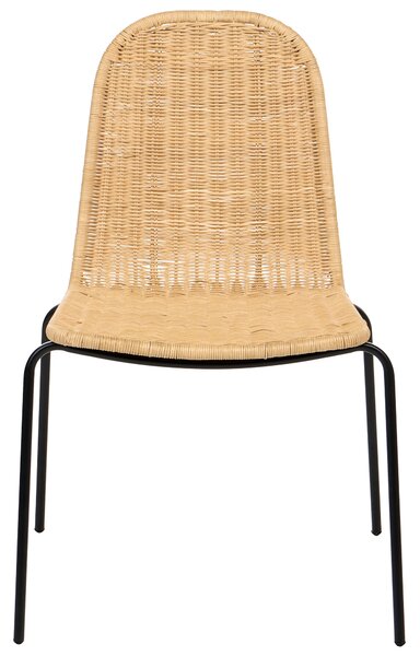 Étkezőszék kétdarabos szettben ROXTON Rattan Természetes