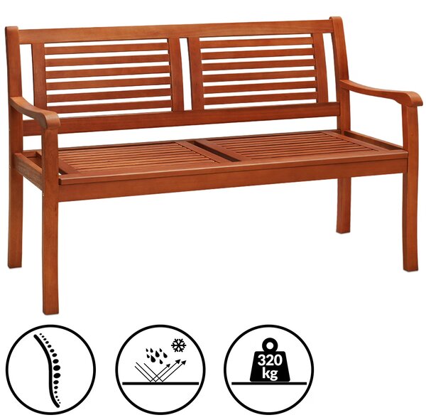 Deuba Kerti pad 120 cm - eukaliptusz