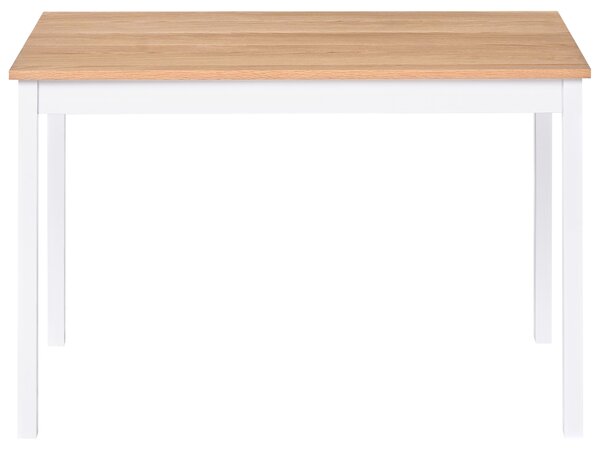 Étkezőasztal HOUSTON Világos tölgy 120 cm 75 cm
