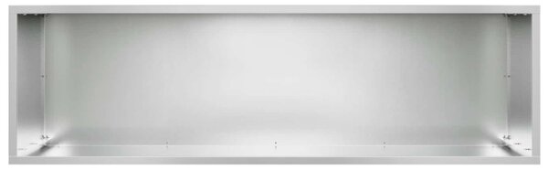 Kerti cserép Ezüst 100 x 30 x 40 cm Horganyzott Acél