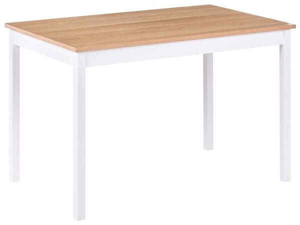 Étkezőasztal HOUSTON Világos tölgy 120 cm 75 cm