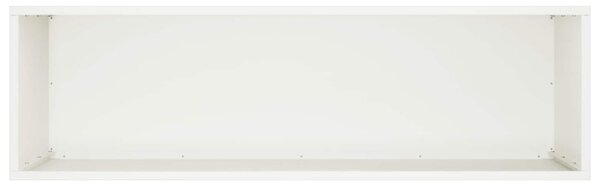 Kerti cserép Fehér 100 x 30 x 40 cm Hidegen hengerelt acél