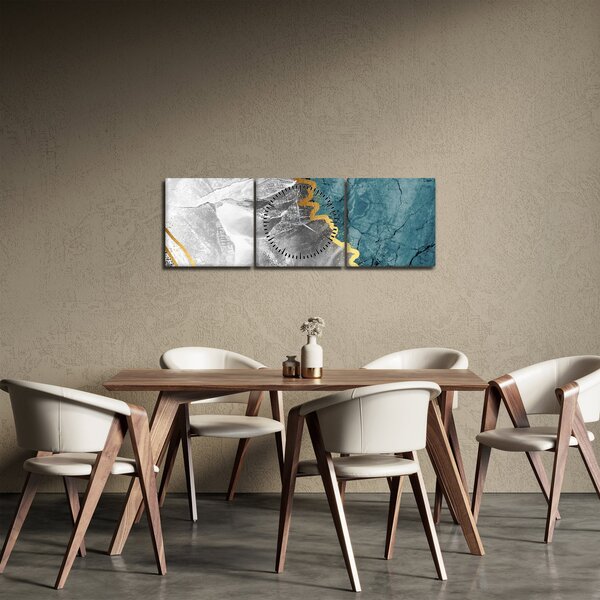 Kép - Márvány (órával) (90x30 cm)