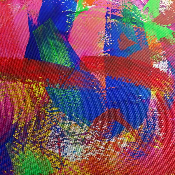 Kép - Színes absztrakció (70x50 cm)