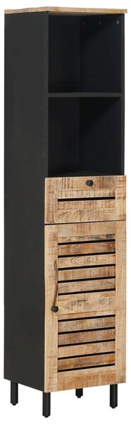 Fürdőszobai Szekrény Szett 5 db Természetes 38 x 33 x 160 cm