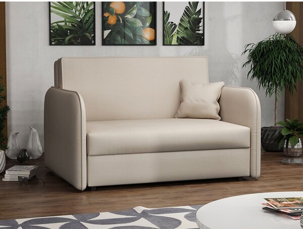 BELA LOFT 2 kétszemélyes kanapéágy - bézs