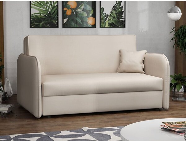 BELA LOFT 3 kétszemélyes kanapéágy - bézs