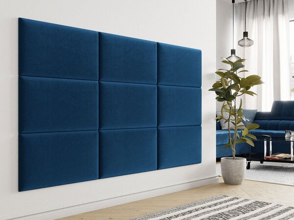 PAG kárpitozott fali panel 70x40 - kék