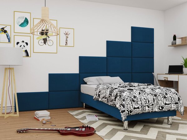PAG kárpitozott fali panel 70x40 - kék