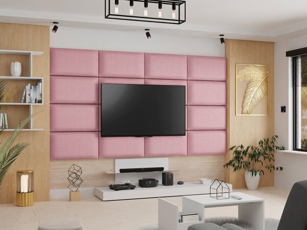 PAG kárpitozott fali panel 84x42- rózsaszín