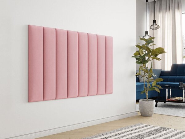 PAG kárpitozott fali panel 80x20 - rózsaszín